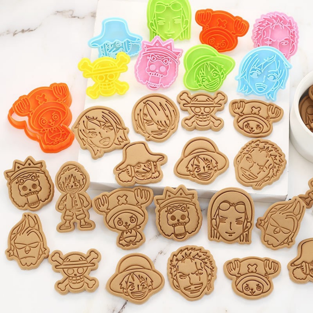 Kitchen Baking Gadgets - One Piece Cookie Cutter Set Cute