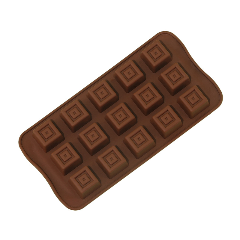 Kitchen Baking Molds - Classical Chocolate Mold Square Candy Gummy