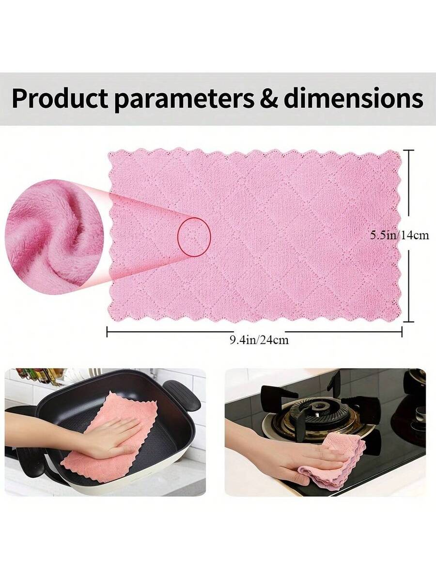 Kitchen And Baking - 10pcs Kitchen Towels Set Dishcloths For