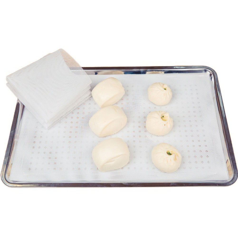 Kitchen Baking Supplies - 2Pcs Silicone Steamer Cloth Nonstick Reusable