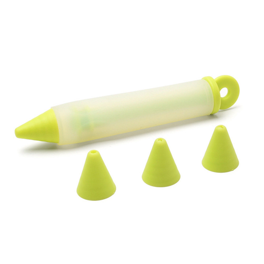Kitchen Baking Gadgets - 16Pcs Chocolate Pen Silicone Cake Decorating