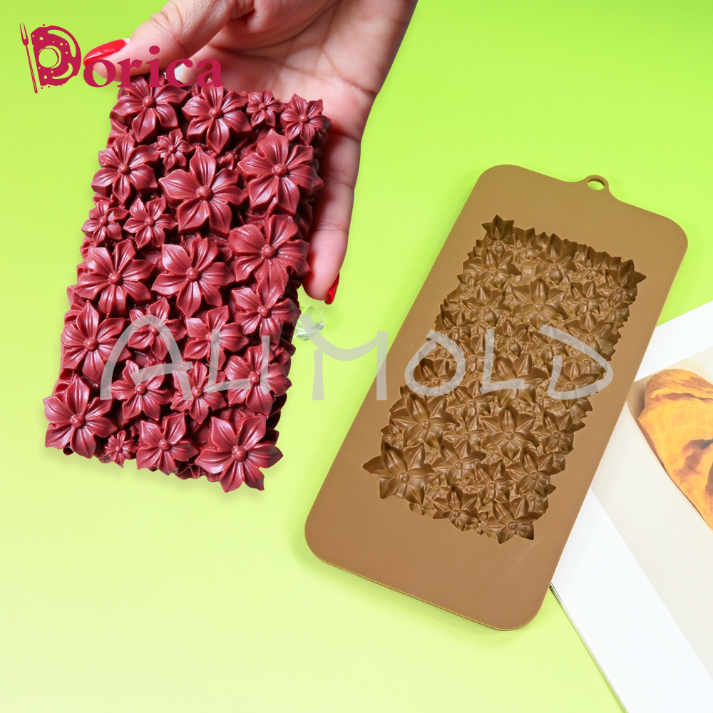 Kitchen Baking Molds - Flower Silicone Chocolate Mold Homemade Bonbons
