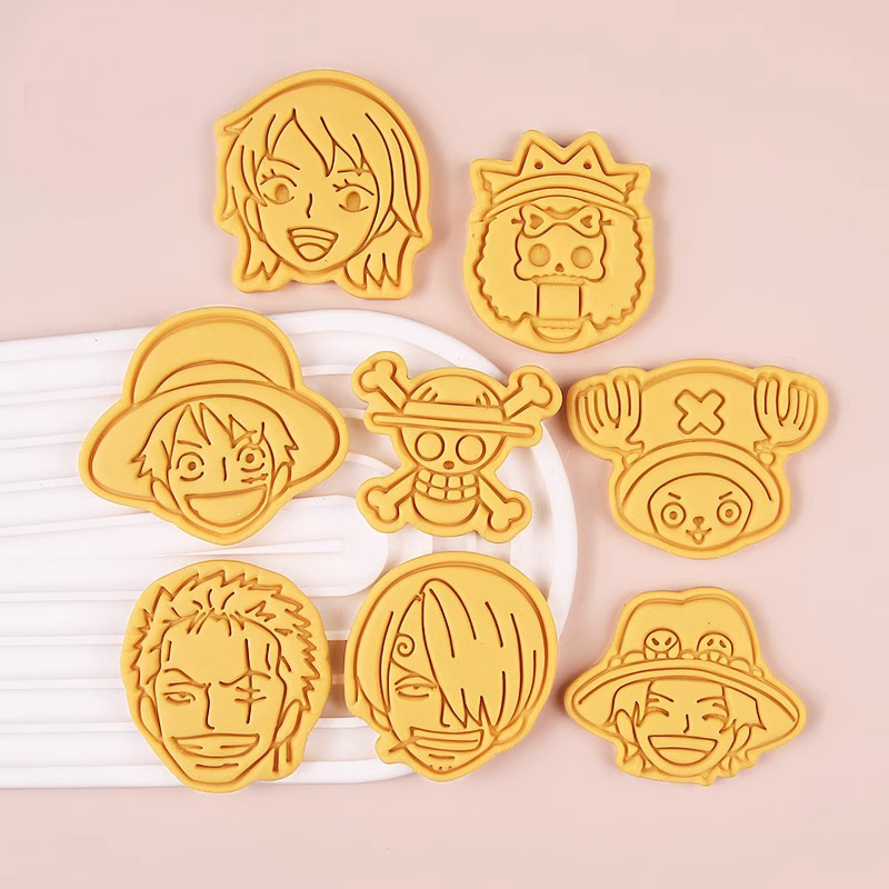 One Piece Cookie Cutter Set Cu - Kitchen Baking Gadgets reseña y precio