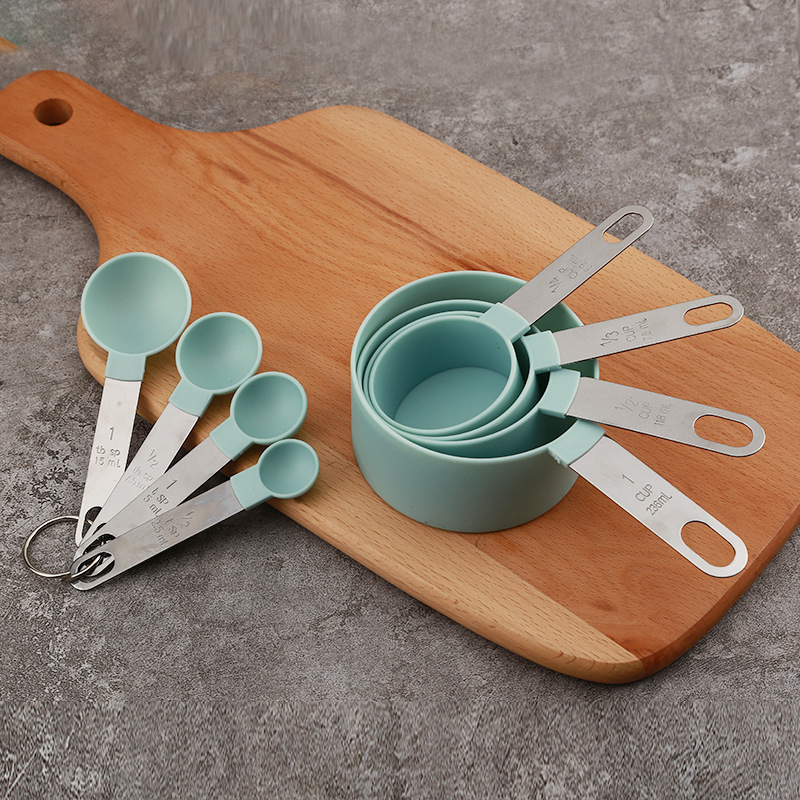 8PCS Measuring Cups Spoons Set - Kitchen Q reseña y precio
