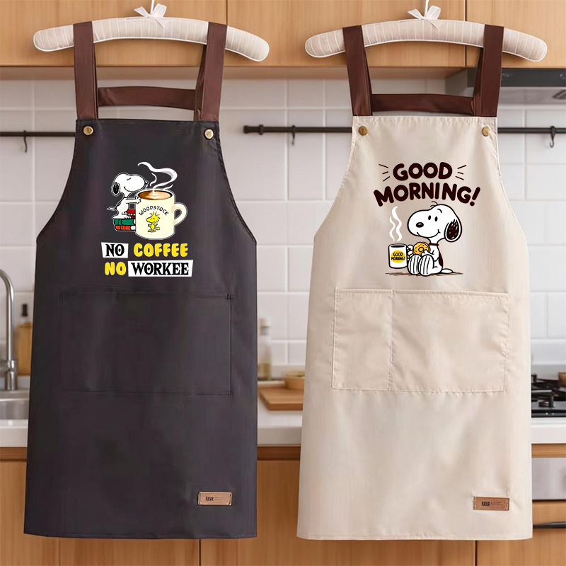Snoopys Cooking Apron Men Wome - Kitchen Q reseña y precio