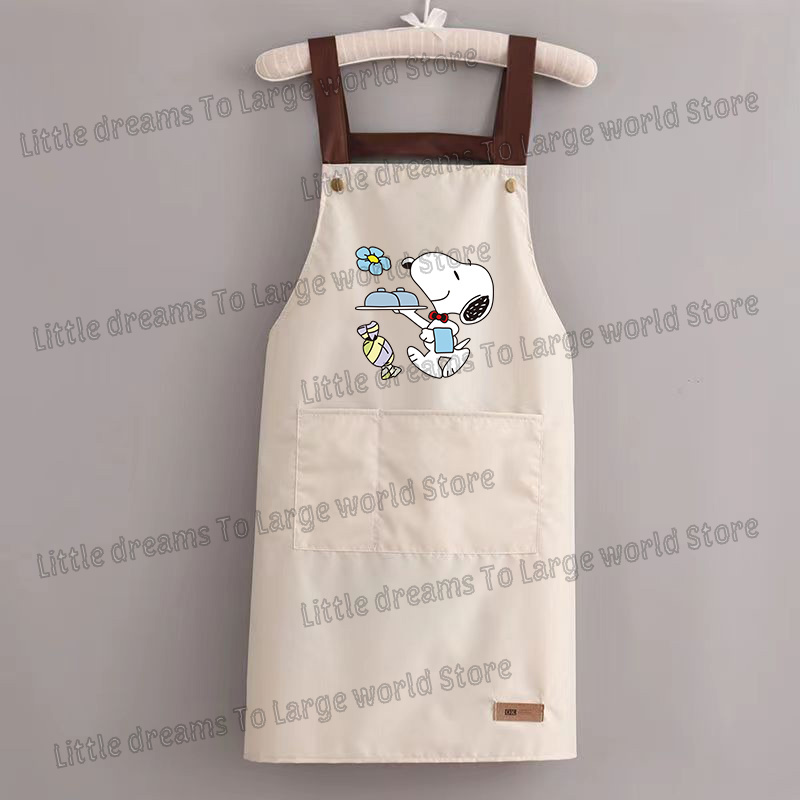 Snoopys Cooking Apron Men Wome - Kitchen Q reseña y precio