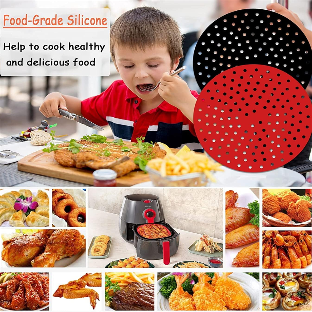 Reusable Air Fryer Pad, Silico - Kitchen Baking Gadgets reseña y precio