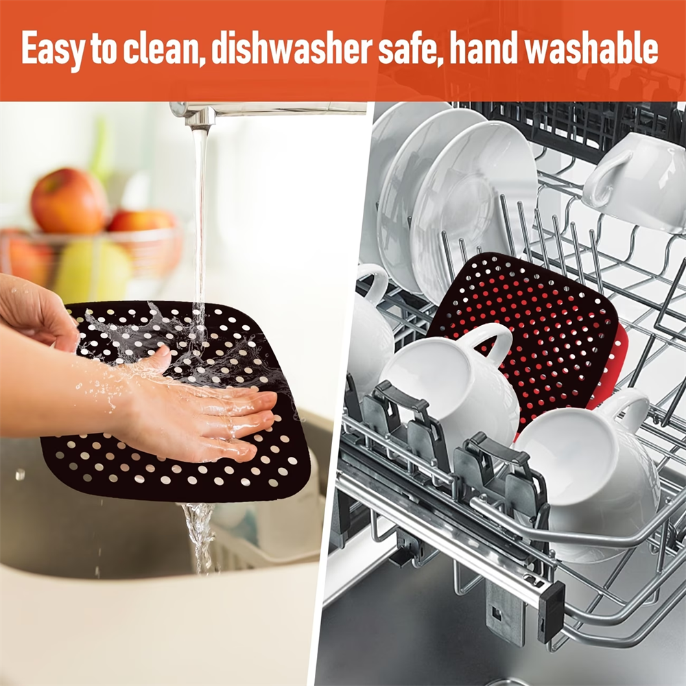 Reusable Air Fryer Pad, Silico - Kitchen Baking Gadgets reseña y precio