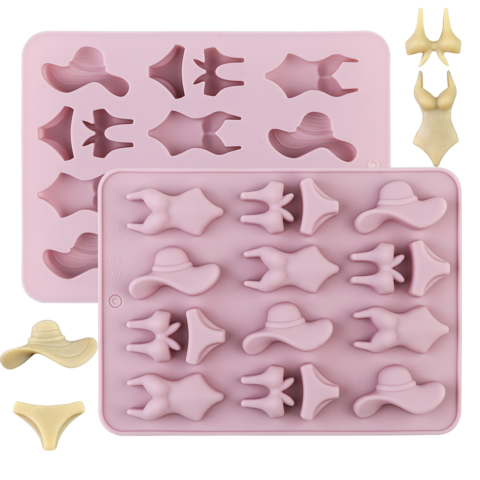 A Summer-Themed Beach Bikini M - Kitchen Baking Molds reseña y precio