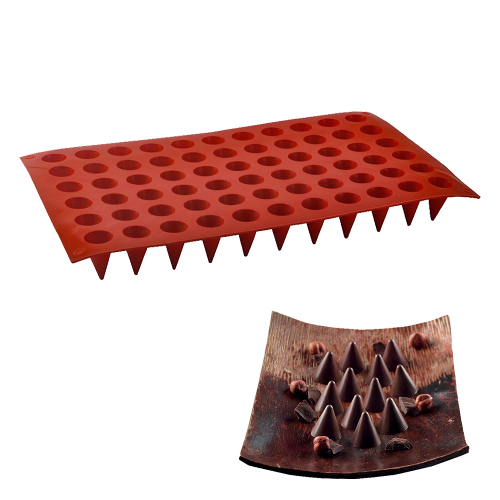 66-Cells Cone Chocolate Baking - Kitchen Baking Molds reseña y precio