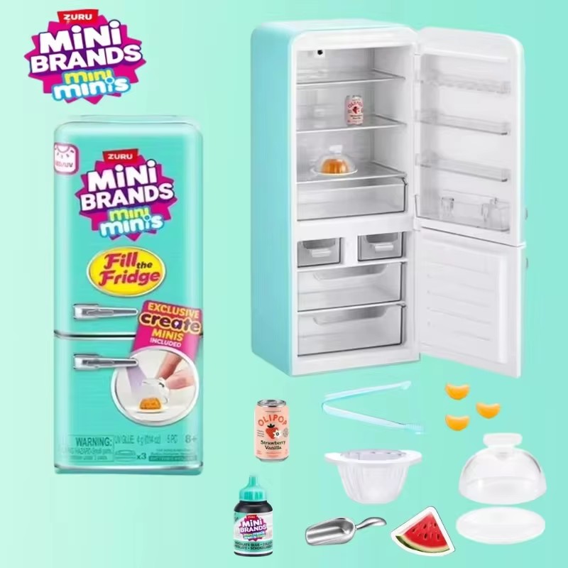 HOT Led Light Up Mini Refriger - Miniature Baking Kitchen reseña y precio