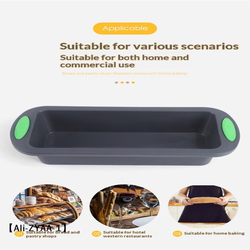 【A】1pc Silicone Rectangular Ba - Kitchen Essentials Baking Tray reseña y precio
