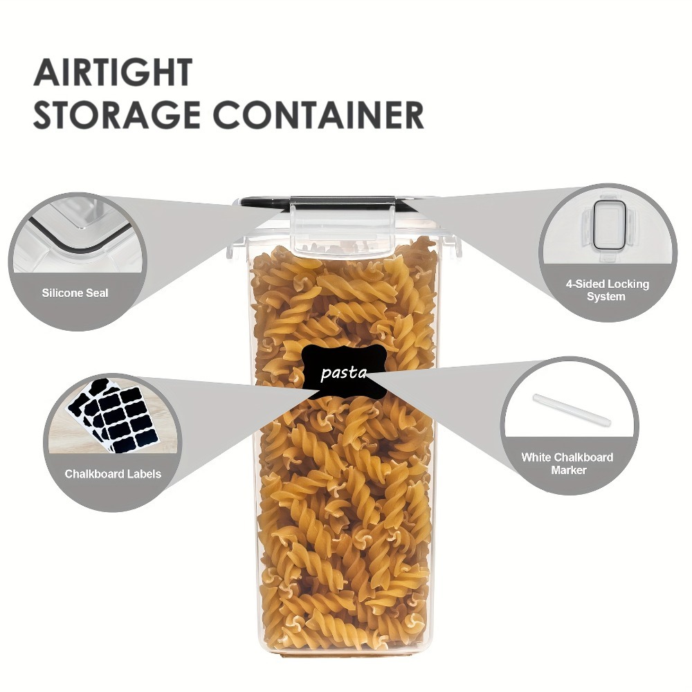 24Pcs Food Storage Containers  - Kitchen Baking Tray Storage reseña y precio