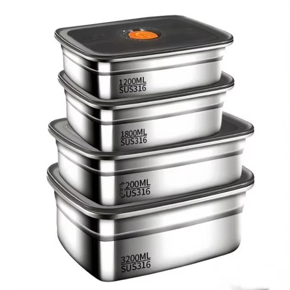 Portable Stainless Steel Prese - Kitchen Baking Tray Storage reseña y precio