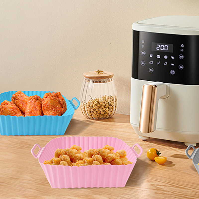 Air Fryer Silicone Liners Pot  - Kitchen Baking Gadgets reseña y precio