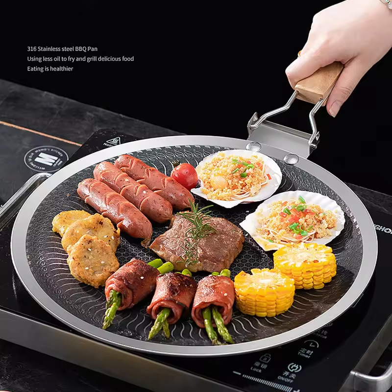 Stainless Steel Baking Pan Rou - Kitchen And Baking Equipment reseña y precio