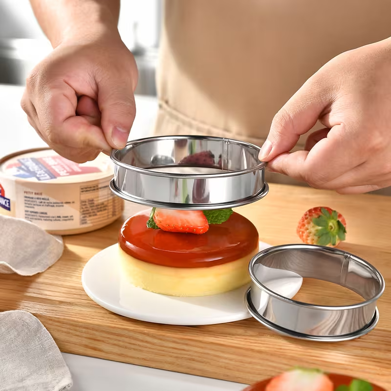 1Pcs Double Rolled Stainless S - Kitchen Baker reseña y precio