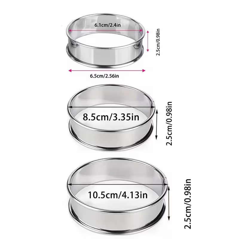 1Pcs Double Rolled Stainless S - Kitchen Baker reseña y precio