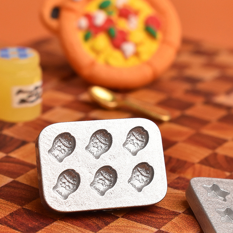 🛒10pcs Doll House Miniature Mi - Kitchen Baking Molds reseña y precio