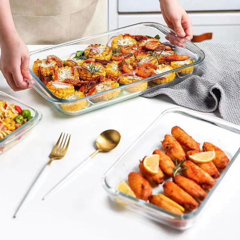 Glass Bakeware Platter, Oven-S - Kitchen Essentials Baking Tray reseña y precio