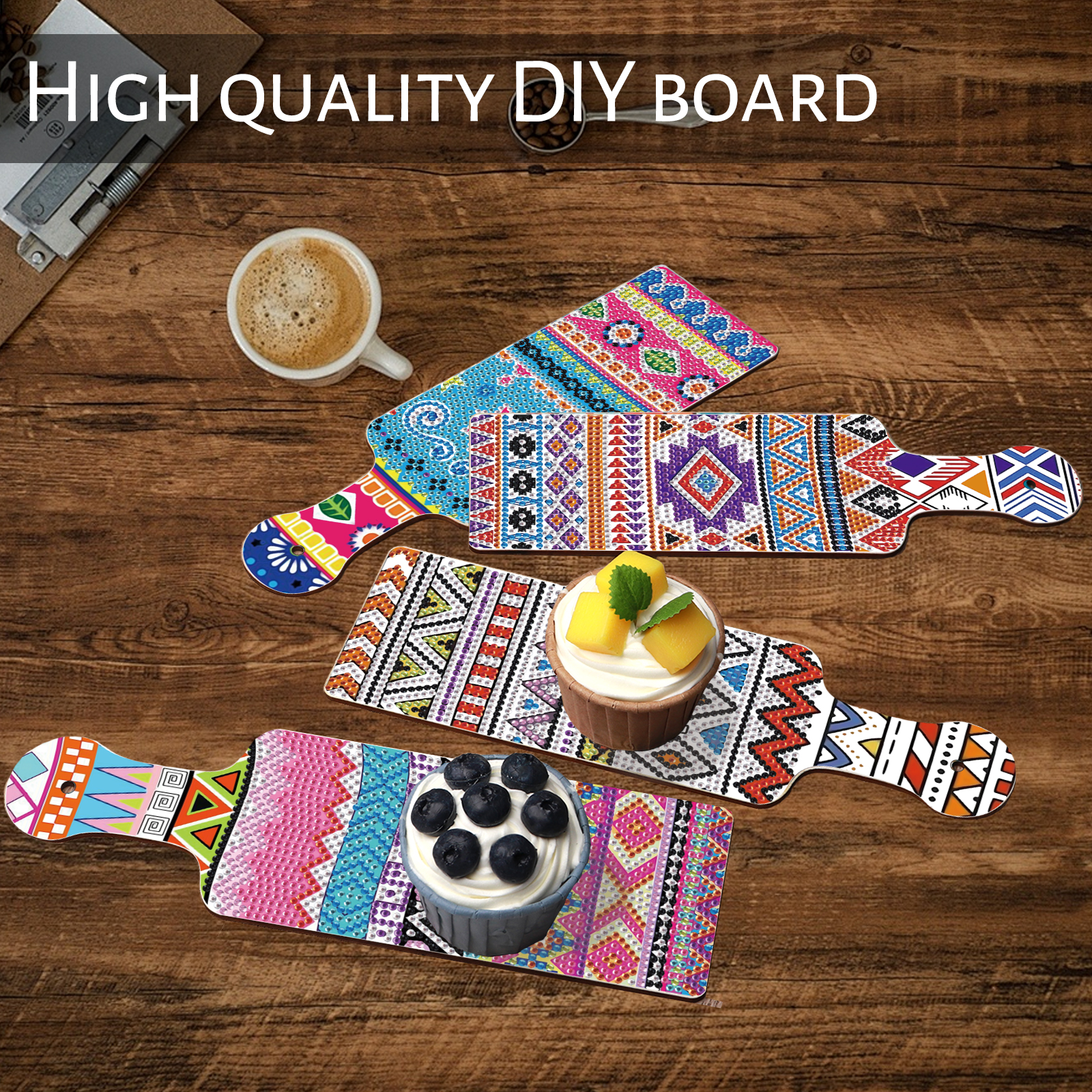 4Pack DIY bohemia Diamond Art  - Miniature Baking Kitchen reseña y precio