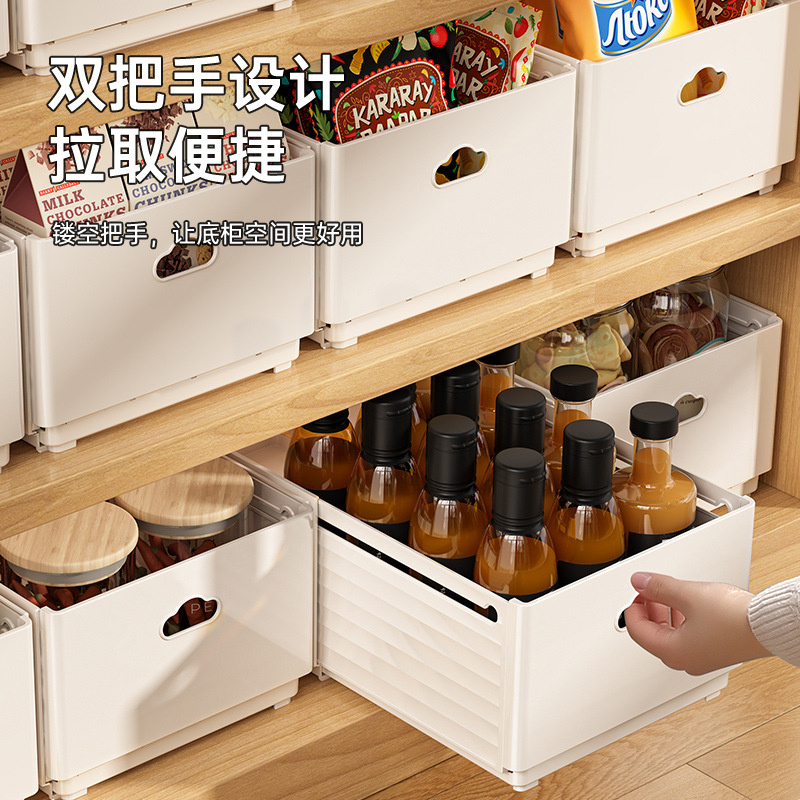 New Retractable Drawer Organiz - Kitchen Baking Tray Storage reseña y precio