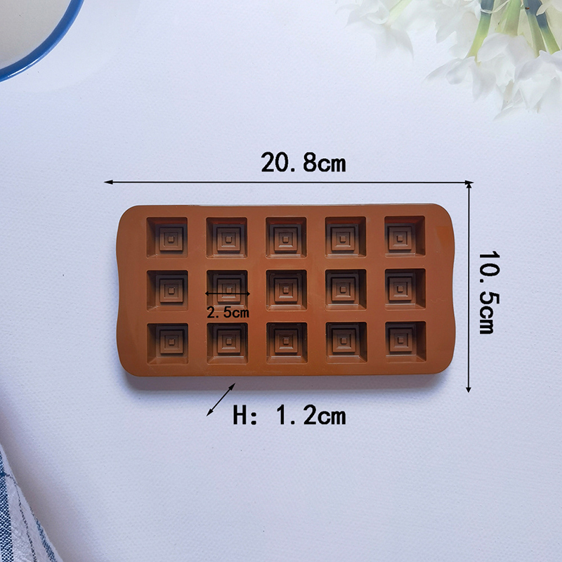 Classical Chocolate Mold Squar - Kitchen Baking Molds reseña y precio