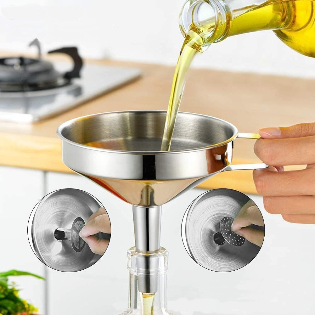 1Pc Stainless Steel Cooking Oi - Kitchen Q reseña y precio