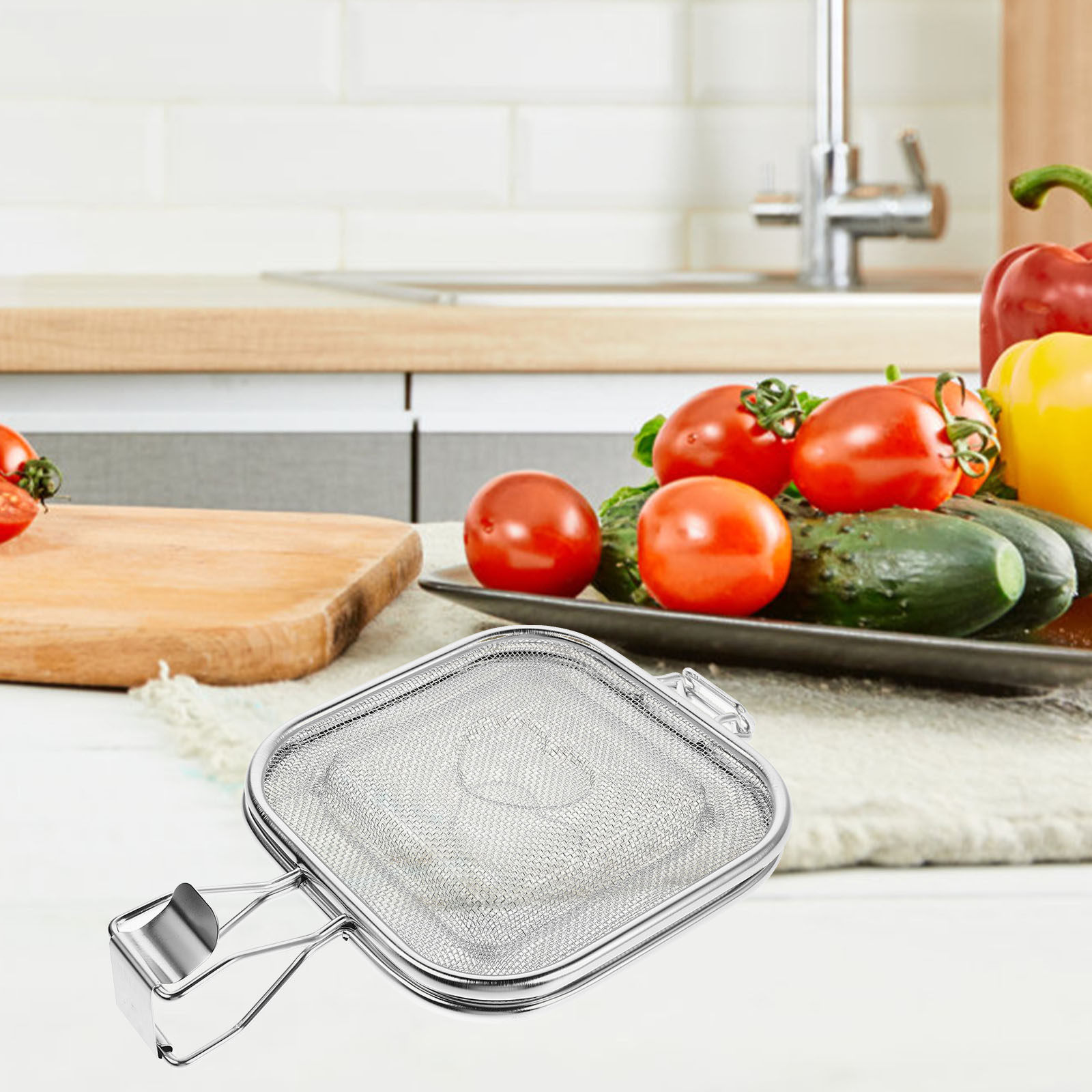 Premium Stainless Steel Sandwi - Kitchen Baking Supplies reseña y precio