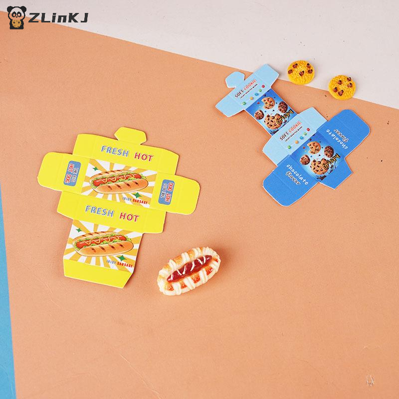 ▶5 Sets Miniature Fast Food Pa - Miniature Baking Kitchen reseña y precio