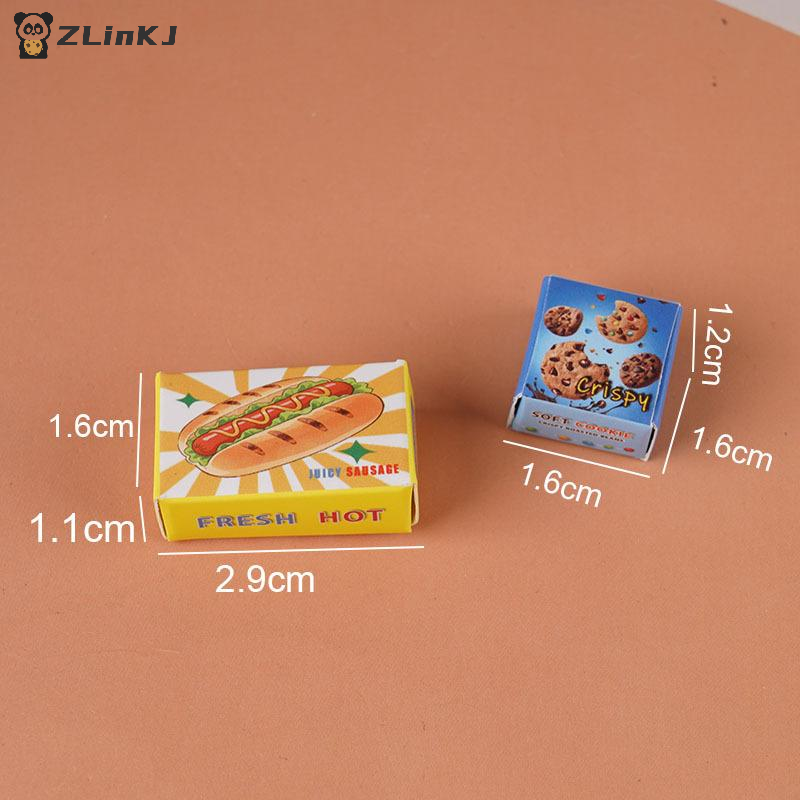 ▶5 Sets Miniature Fast Food Pa - Miniature Baking Kitchen reseña y precio