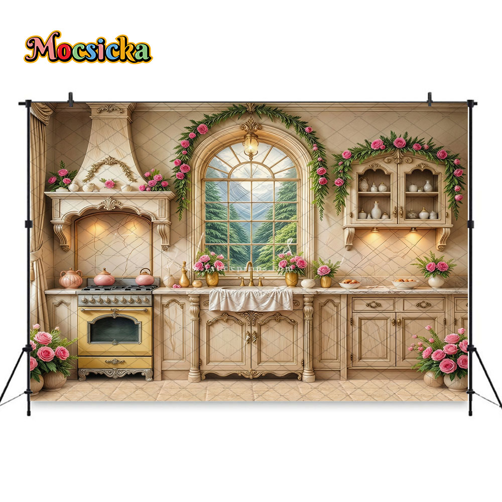 Mocsicka Backdrop Photography  - Kitchen Baking Photoshoot reseña y precio