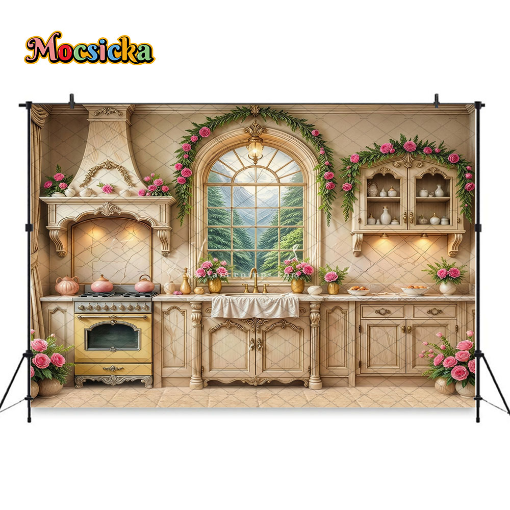 Mocsicka Backdrop Photography  - Kitchen Baking Photoshoot reseña y precio