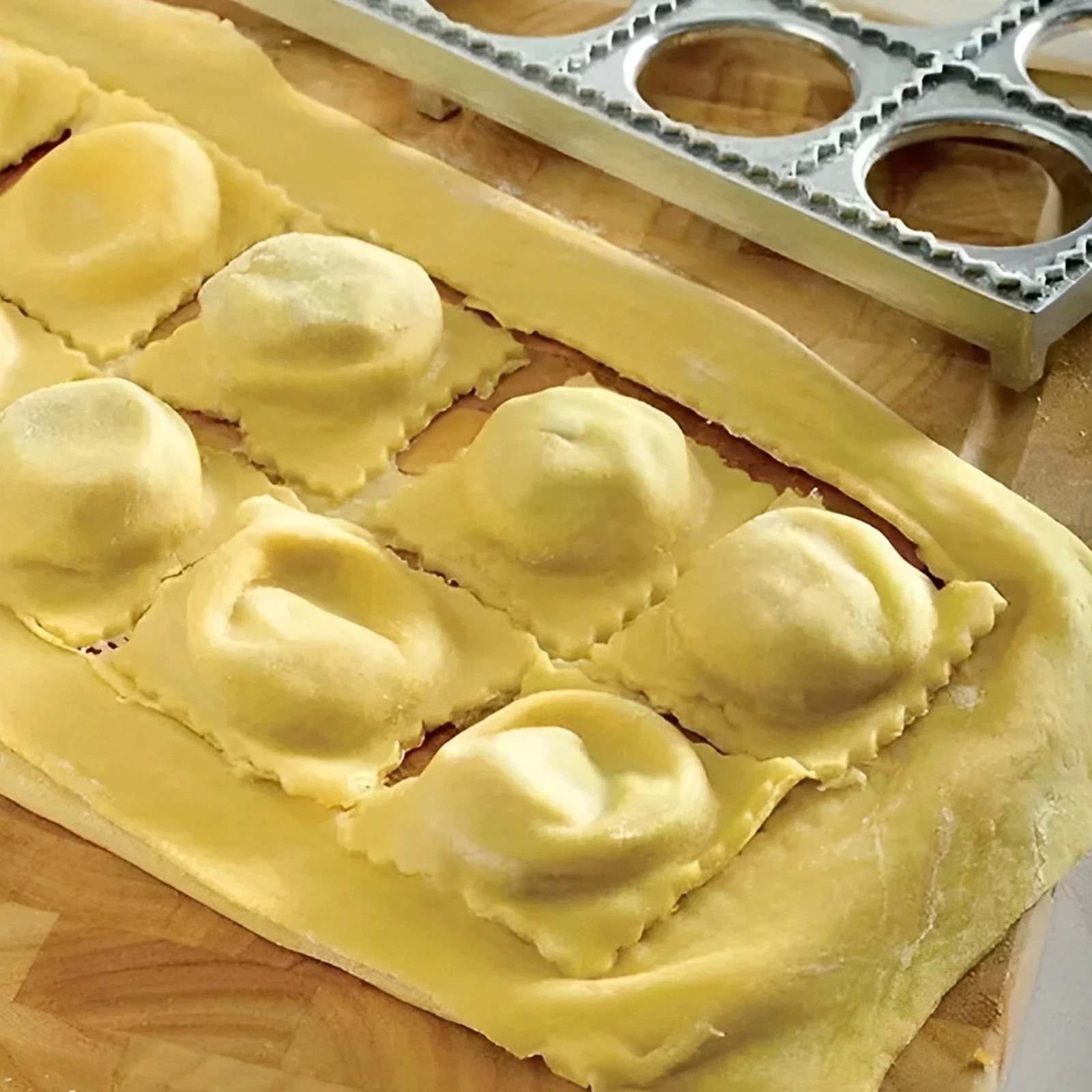 Dumpling Mold 12 Holes Ravioli - Kitchen Q reseña y precio