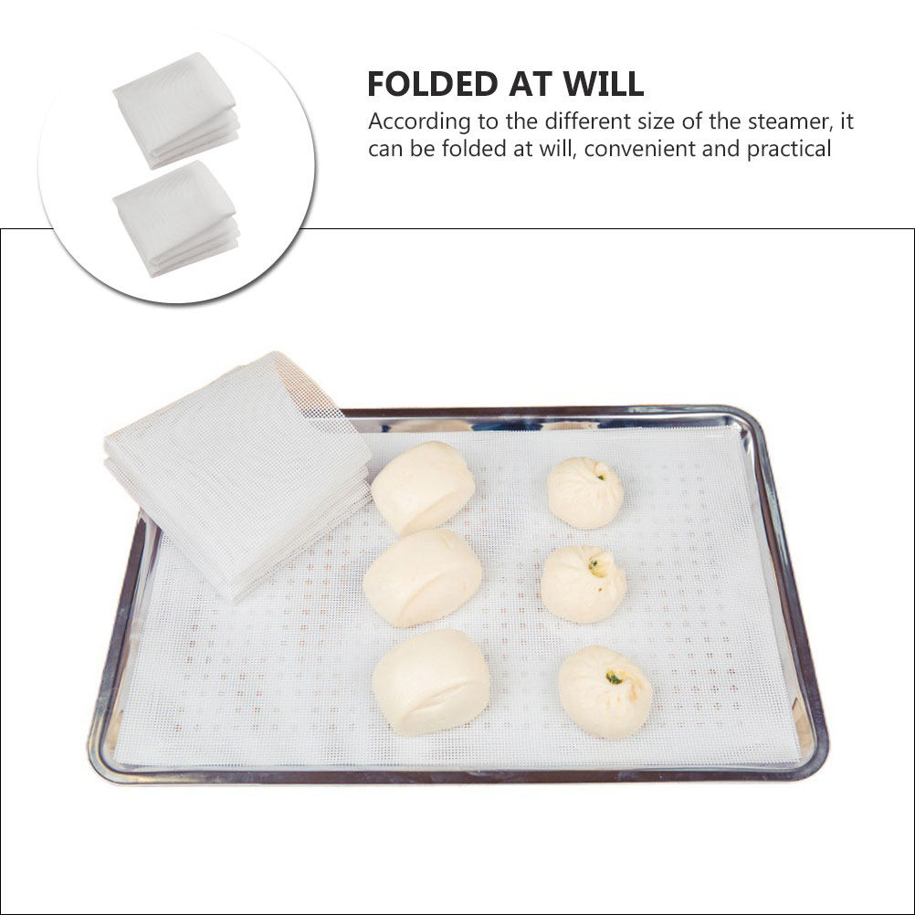 2Pcs Silicone Steamer Cloth No - Kitchen Baking Supplies reseña y precio