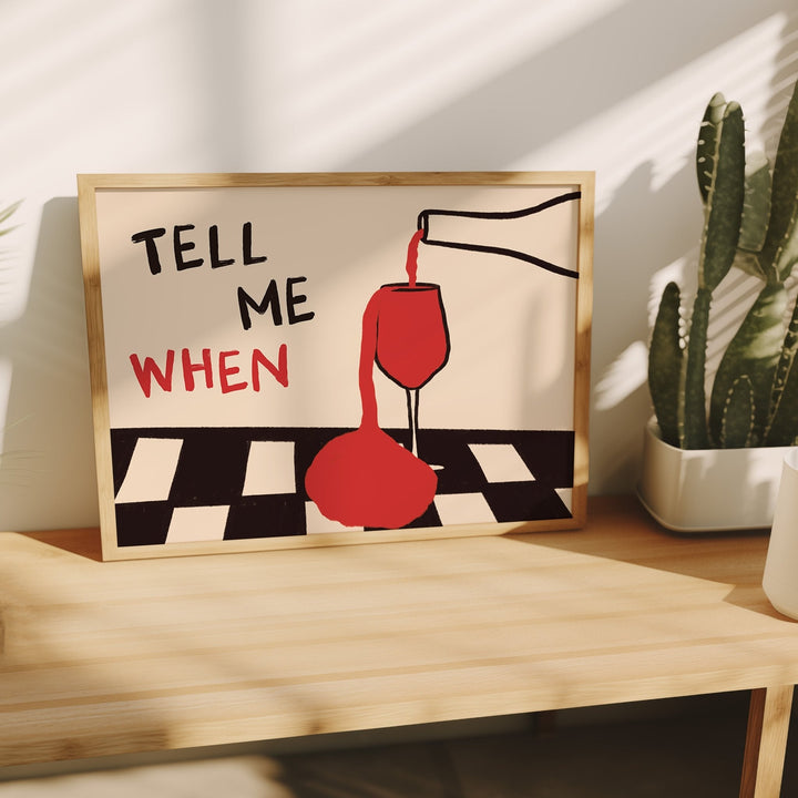 Vintage Tell Me When Drink Can - Kitchen Q reseña y precio