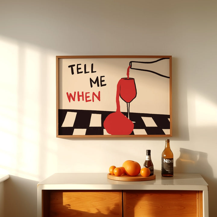 Vintage Tell Me When Drink Can - Kitchen Q reseña y precio