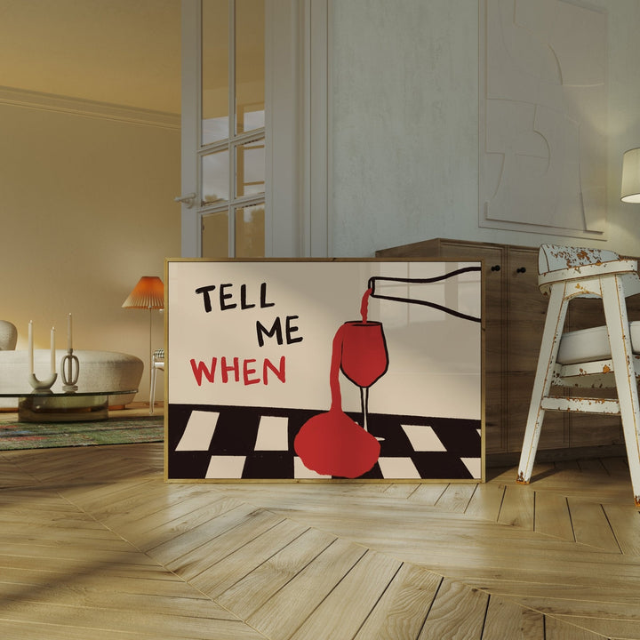 Vintage Tell Me When Drink Can - Kitchen Q reseña y precio