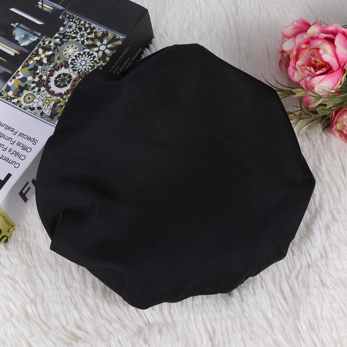 1pc Children Chef Hat Black Ad - Kitchen And Baking reseña y precio
