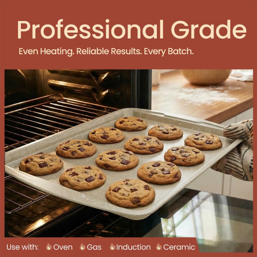Kitchen Baking Pan Set - Nonst - Kitchen Essentials Baking Tray reseña y precio