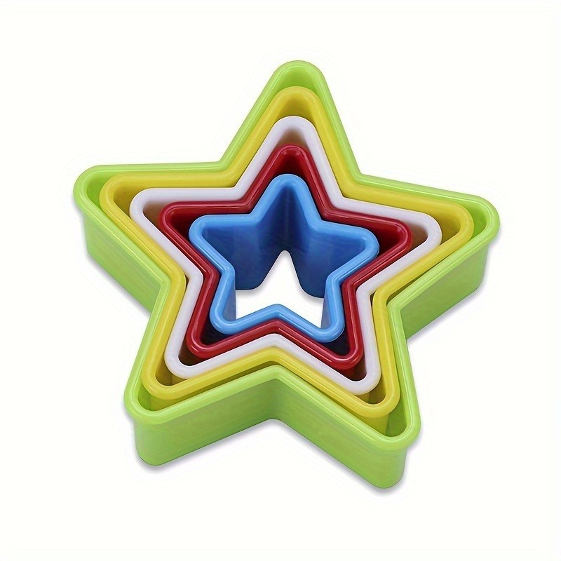 1/2/3PCS Star Shaped Cookie Cu - Kitchen Baking Supplies reseña y precio