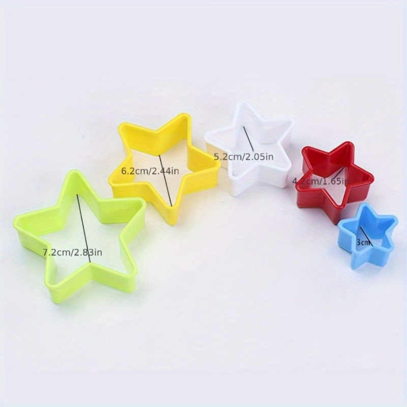 1/2/3PCS Star Shaped Cookie Cu - Kitchen Baking Supplies reseña y precio