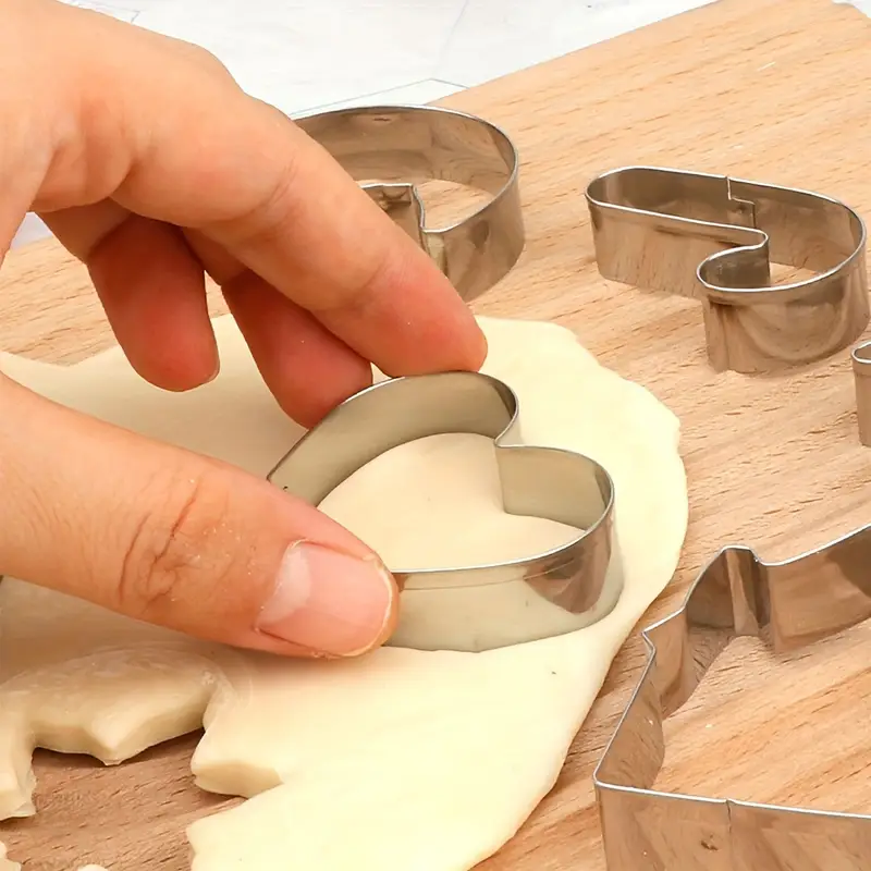 10PC Christmas Cookie Cutter S - Kitchen And Baking Equipment reseña y precio