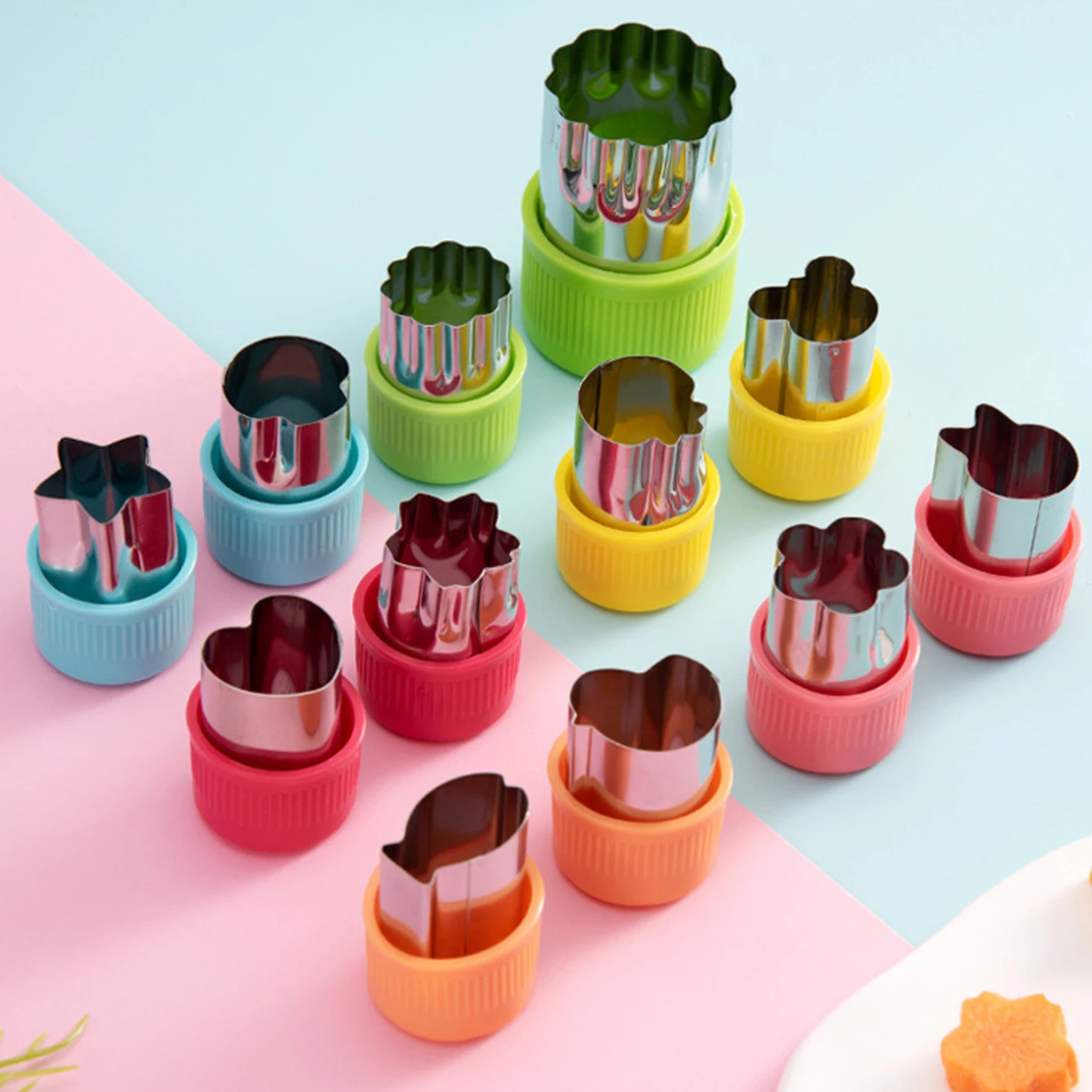 Colorful Cookie Cutter Set, 12 - Kitchen And Baking Equipment reseña y precio