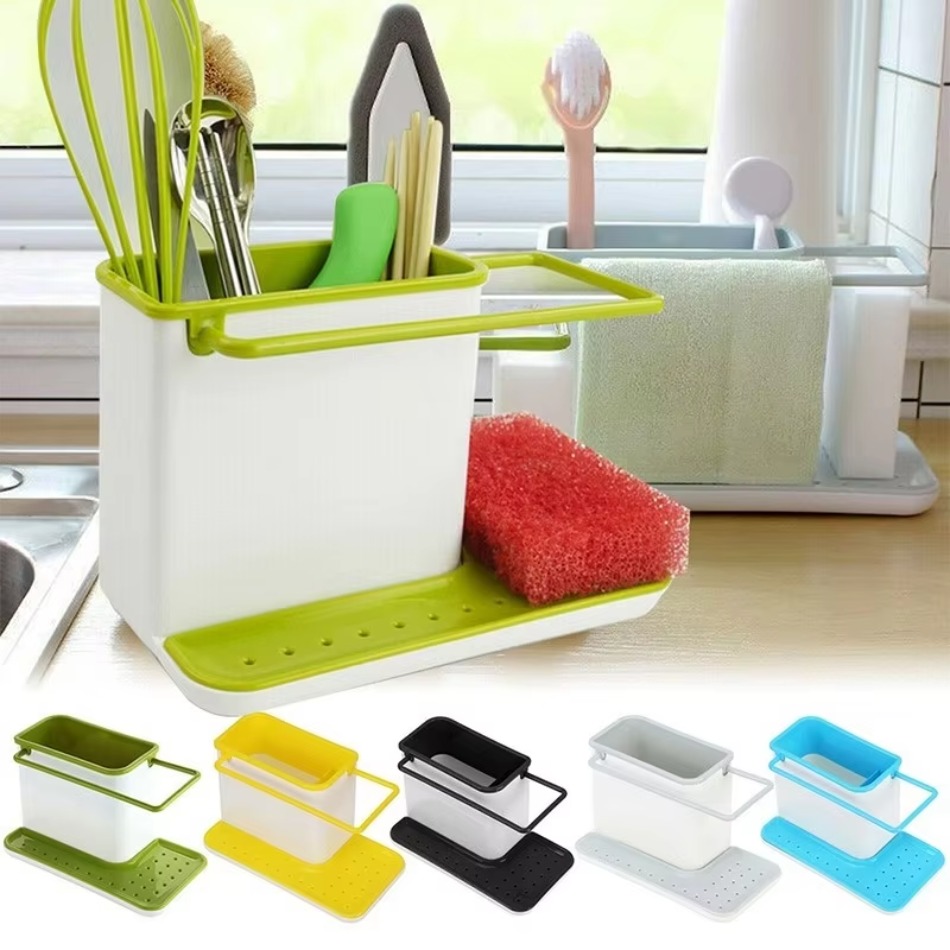 Shelf Organizer Kitchen Sink A - Kitchen Baking Tray Storage reseña y precio