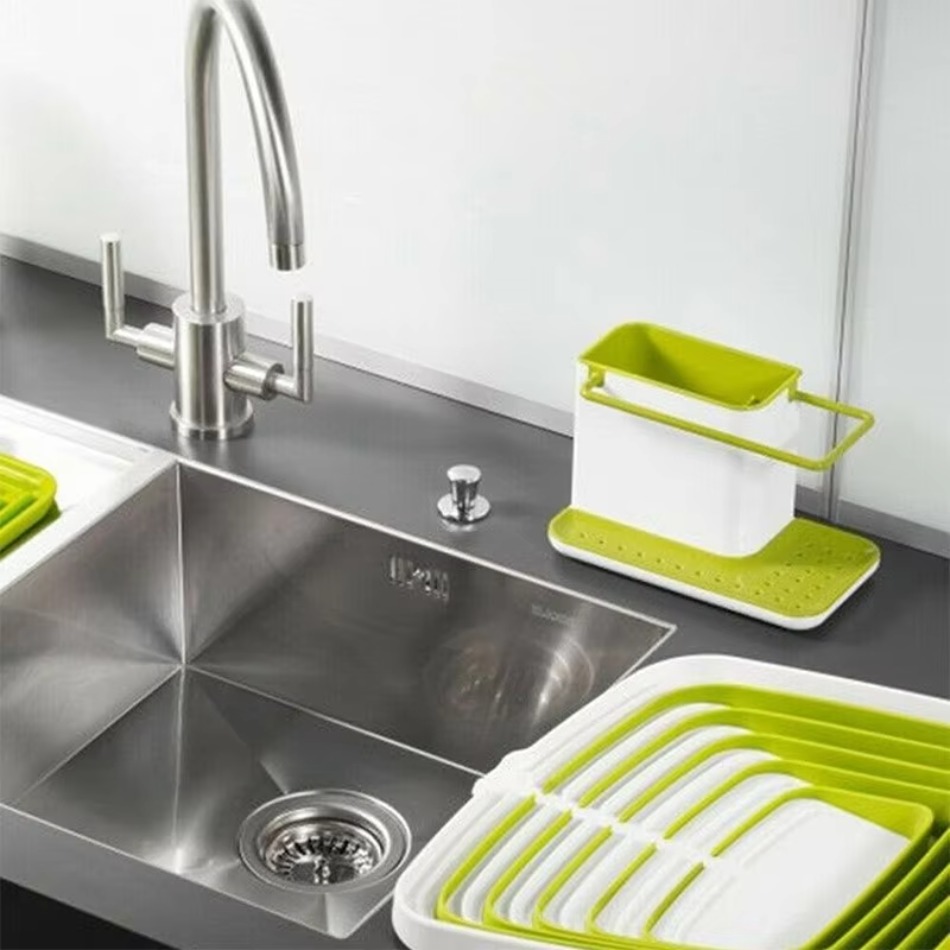 Shelf Organizer Kitchen Sink A - Kitchen Baking Tray Storage reseña y precio
