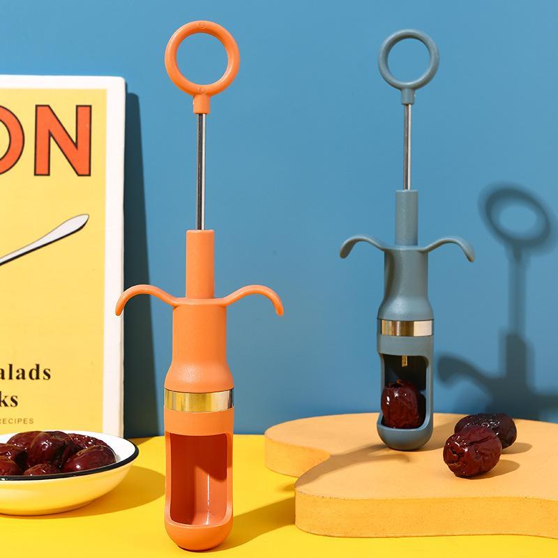 One-Second Cherry Pitter Stain - Kitchen Baking Gadgets reseña y precio