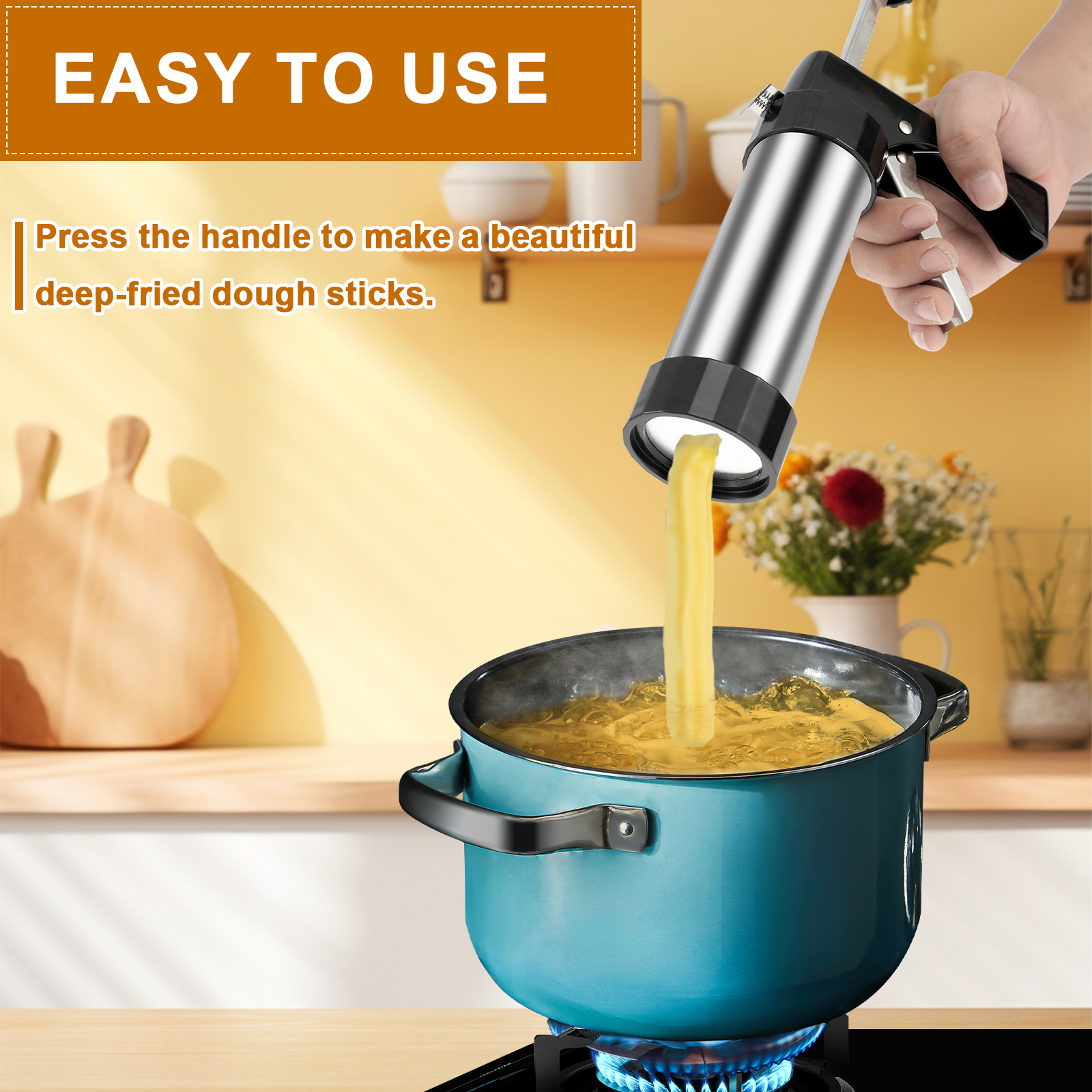 Churrera Churro Maker Machine  - Kitchen Baking Gadgets reseña y precio