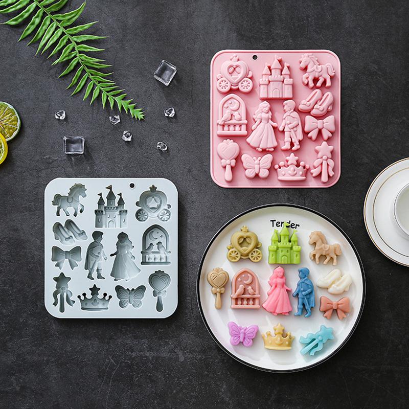 New 12 Cavity Prince, Princess - Kitchen Baking Molds reseña y precio