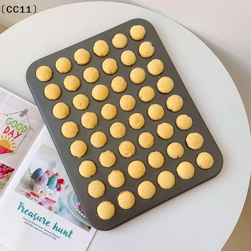 48 Holes Round Muffin Cake Pan - Kitchen Baking Molds reseña y precio